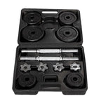 KIT DE MANCUERNAS 23KG BLACK PLATE - 70106