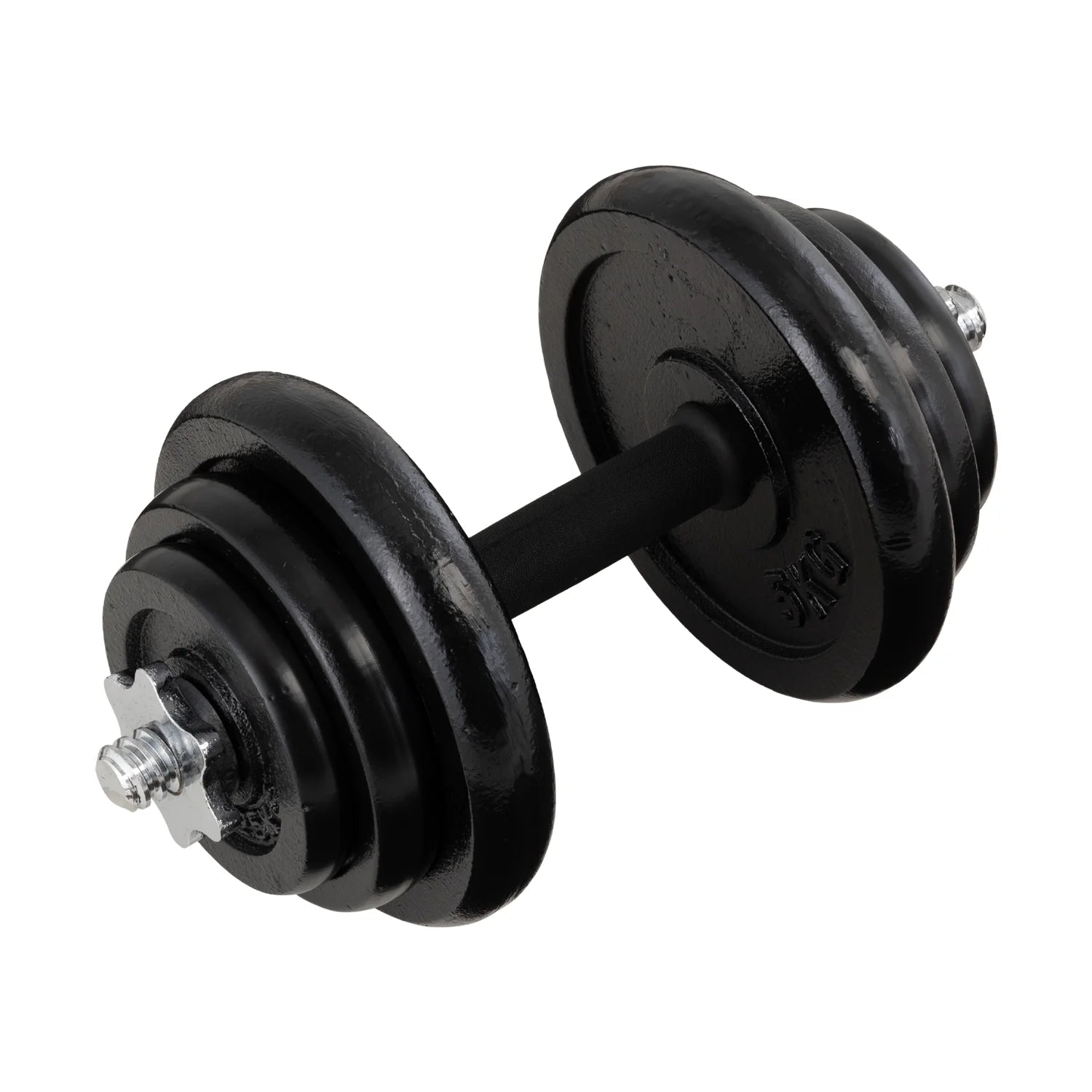 Kit De Mancuernas 50KG Black Plate Barbell - Sport Fitness 70107