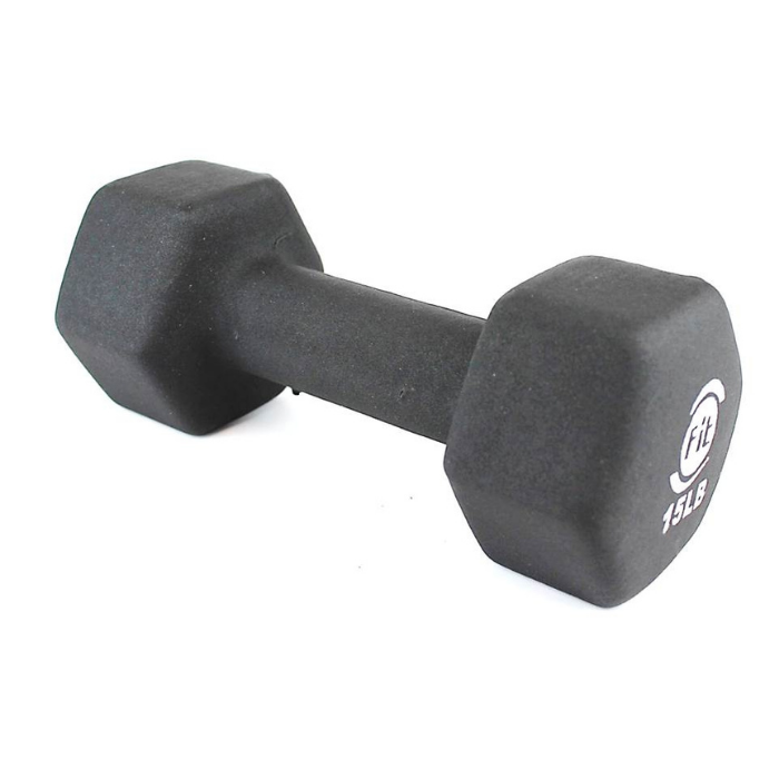 Mancuerna Hexagonal En Neopreno Sportfitness Varias Opciones