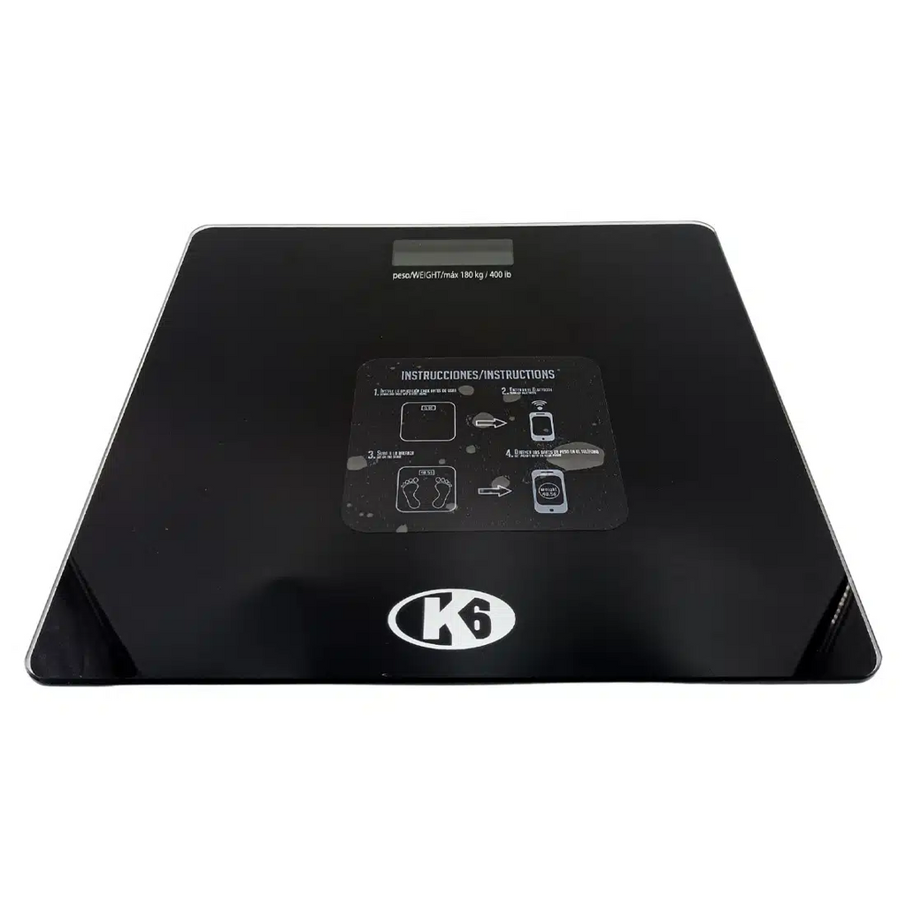 Báscula Digital con Bluetooth K6