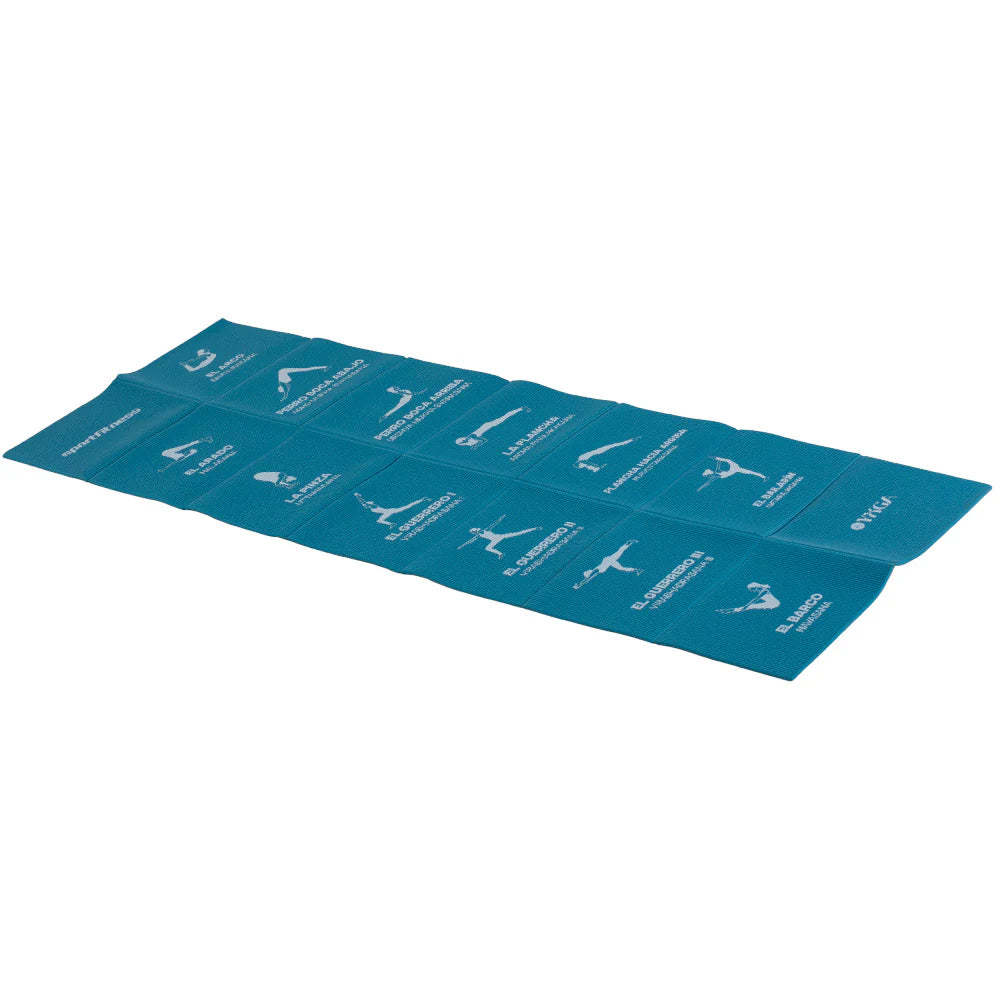 Colchoneta Para yoga Plegable azul
