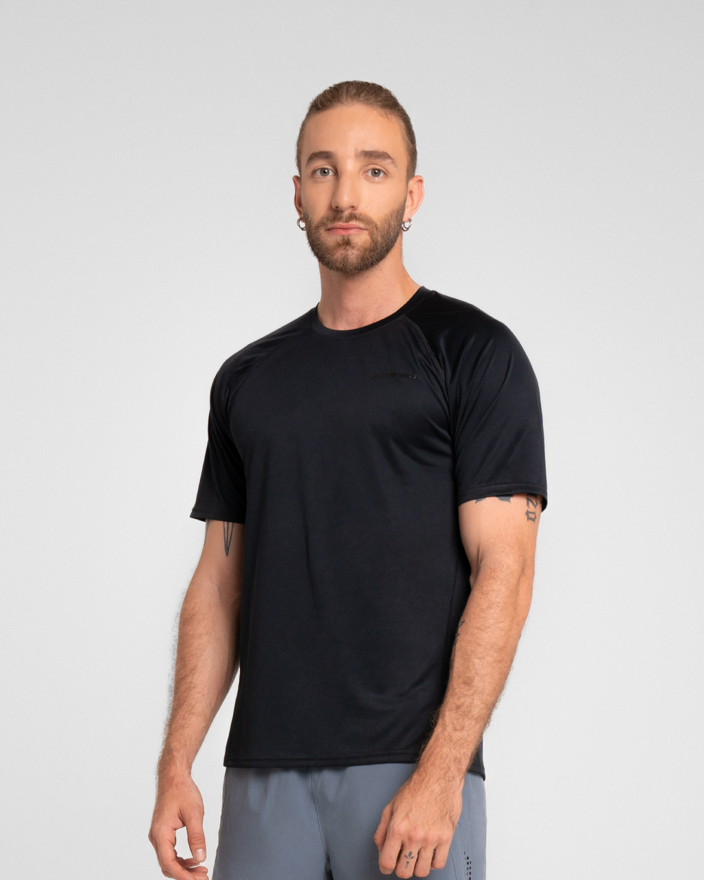 Camiseta Manga Corta Apex Negro