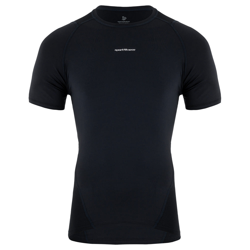Camiseta Manga Corta Summit Negro