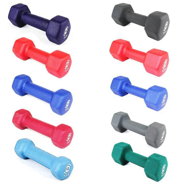 Mancuerna Hexagonal En Neopreno Sportfitness Varias Opciones