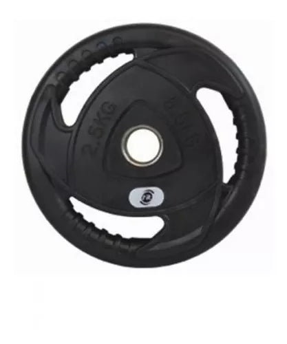Discos Olímpicos Forrados En Caucho 2” Varias Opciones - Sport Fitness