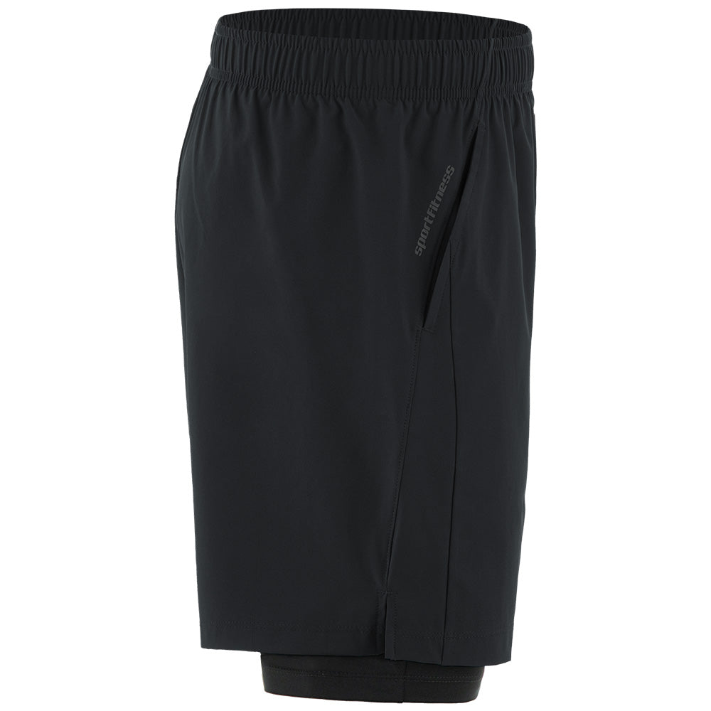 Pantaloneta Motion Negro